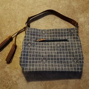 Anne Klein Fringed Hand Bag